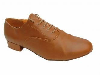 dansschoenen bruin leder  